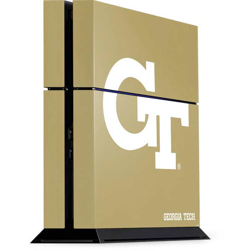 Georgia Institute of Technology Gold GT PlayStation PS4 Skins